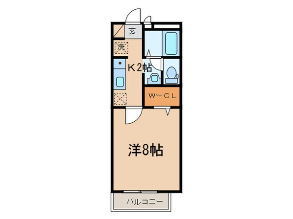 レジデンス北山の物件間取画像